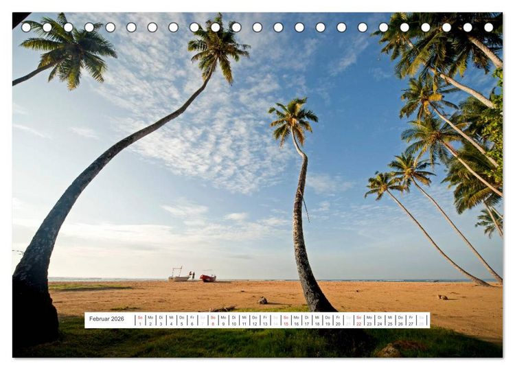 Produktbild: Asien - Sri Lanka (Tischkalender 2026 DIN A5 quer), CALVENDO Monatskalender