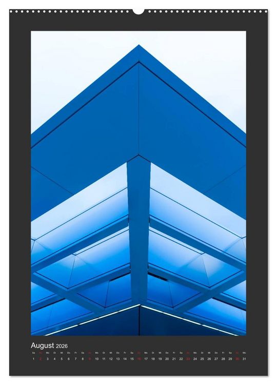 Produktbild: Plakative Architektur (hochwertiger Premium Wandkalender 2026 DIN A2 hoch), Kunstdruck in Hochglanz