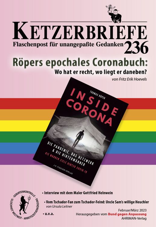 Produktbild: R&ouml;pers epochales Corona-Buch &ndash; wo hat er recht, wo liegt er daneben?