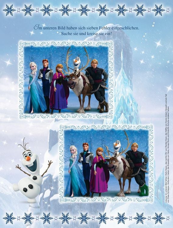 Produktbild: Disney Die Eisk&ouml;nigin: Mein zauberhafter Kreativblock