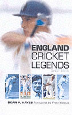 Produktbild: Hayes, D: England Cricket Legends