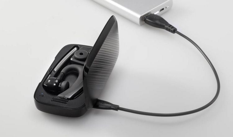 Produktbild: Renkforce RF-WE-500 On Ear Headset Bluetooth&reg; Mono Schwarz Lautst&auml;rkeregelung Handy