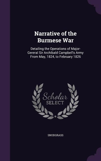 Produktbild: Narrative of the Burmese War