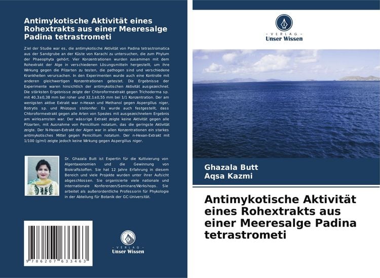 Produktbild: Antimykotische Aktivit&auml;t eines Rohextrakts aus einer Meeresalge Padina tetrastrometi