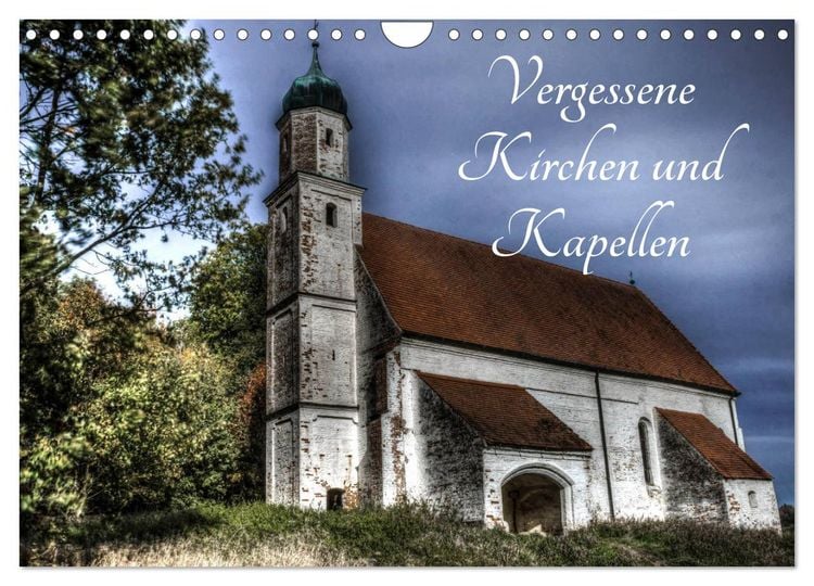 Produktbild: Vergessene Kirchen und Kapellen (Wandkalender 2026 DIN A4 quer), CALVENDO Monatskalender