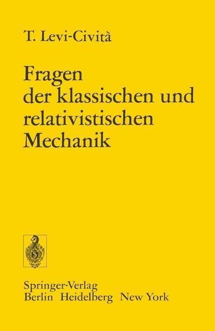 Produktbild: Fragen der Klassischen und Relativistischen Mechanik