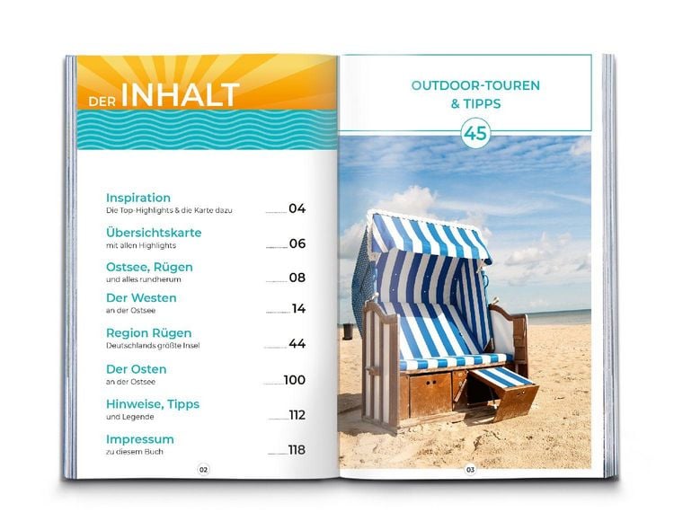 Produktbild: KOMPASS Inspiration Ostsee mit R&uuml;gen