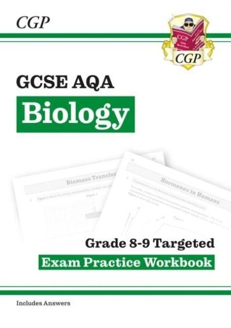 Produktbild: GCSE Biology AQA Grade 8-9 Targeted Exam Practice Workbook (includes answers)