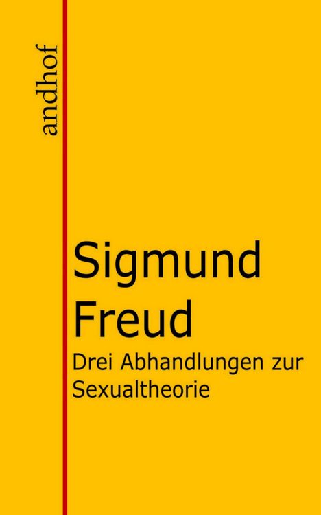 Produktbild: Drei Abhandlungen zur Sexualtheorie