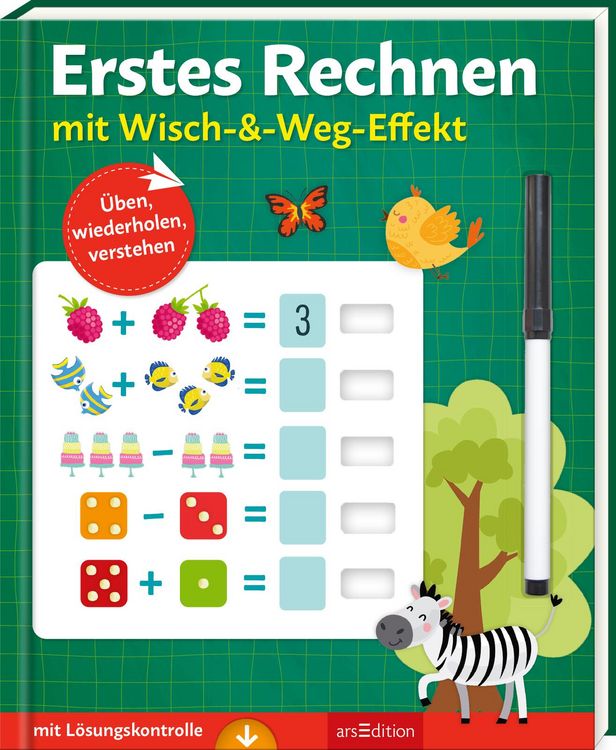 Produktbild: Erstes Rechnen &ndash; mit Wisch-&-Weg-Effekt