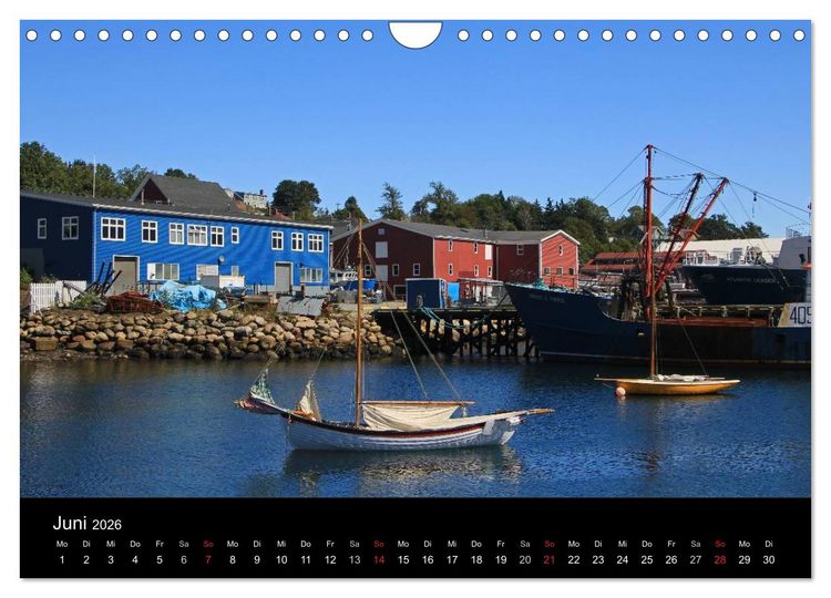 Produktbild: Bilderreise Nova Scotia (Wandkalender 2026 DIN A4 quer), CALVENDO Monatskalender