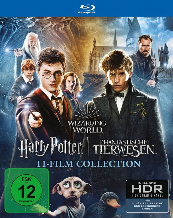 Produktbild: Wizarding World 11-Film Collection [11 BRs]