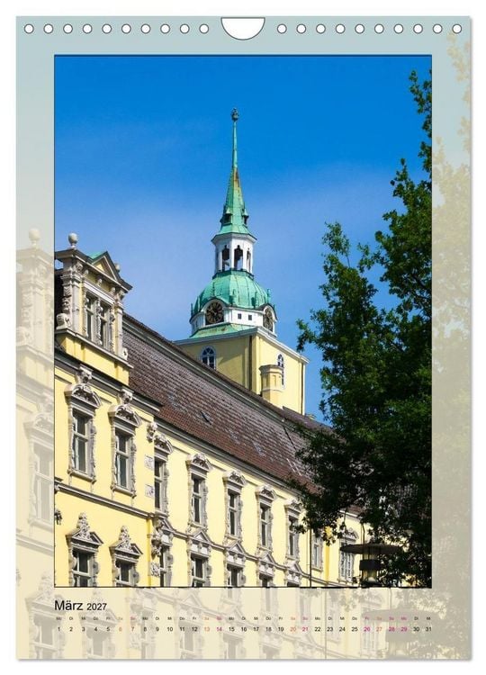 Produktbild: Oldenburger Spitzen (Wandkalender 2027 DIN A4 hoch), CALVENDO Monatskalender