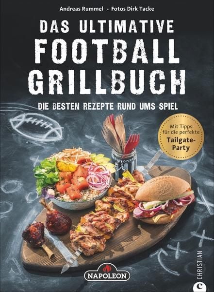 Produktbild: Das ultimative Football-Grillbuch