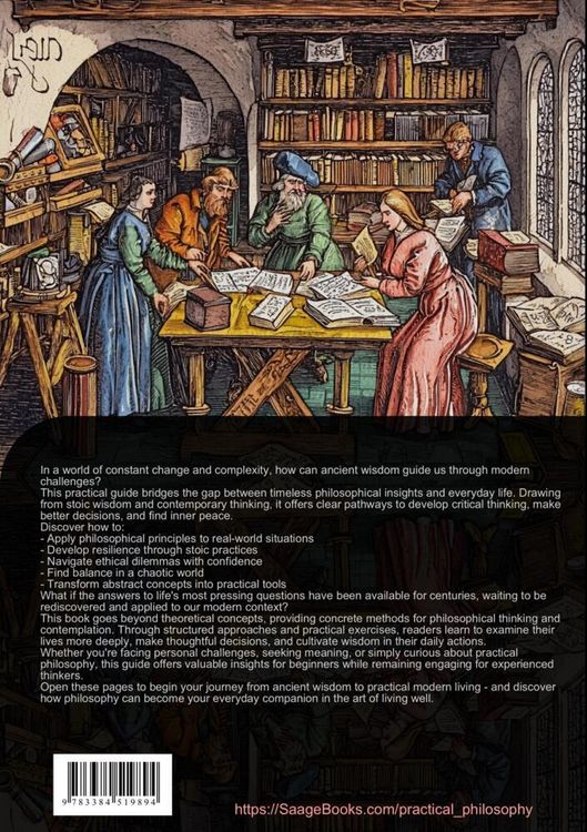 Produktbild: Practical Philosophy: A Guide to Applied Philosophy and Stoic Wisdom