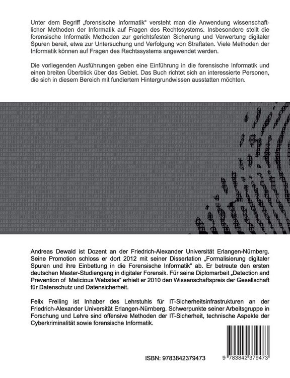 Produktbild: Forensische Informatik