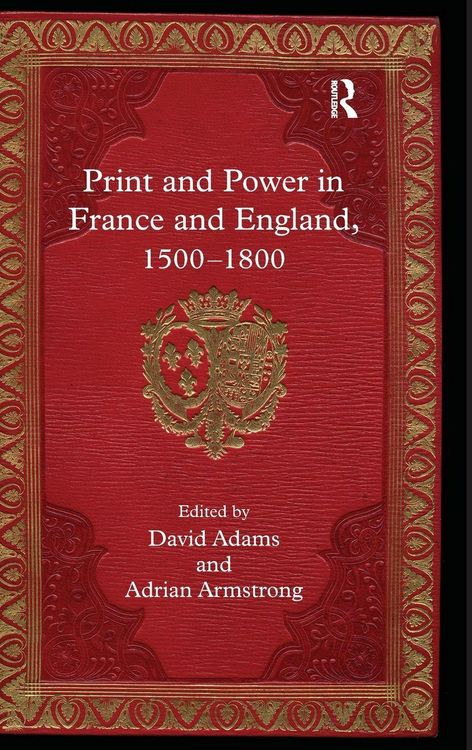 Produktbild: Print and Power in France and England, 1500-1800