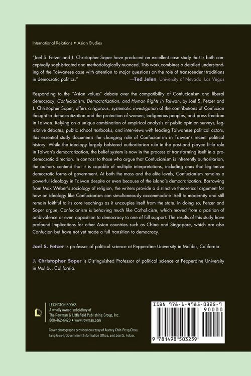 Produktbild: Confucianism, Democratization, and Human Rights in Taiwan