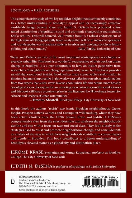 Produktbild: Race, Class, and Gentrification in Brooklyn