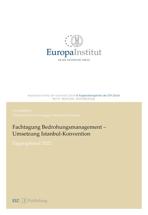 Bild vom Artikel Fachtagung Bedrohungsmanagement - Umsetzung Istanbul-Konvention vom Autor Christian Schwarzenegger