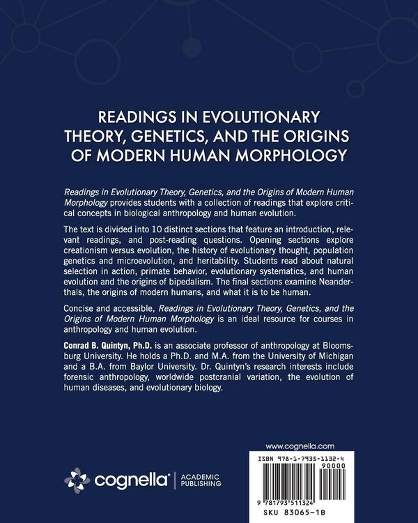 Produktbild: Readings in Evolutionary Theory, Genetics, and the Origins of Modern Human Morphology