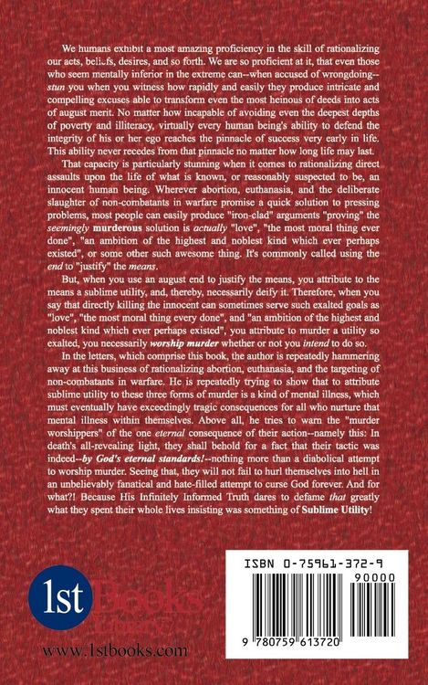 Produktbild: Letters Against Murder Worship