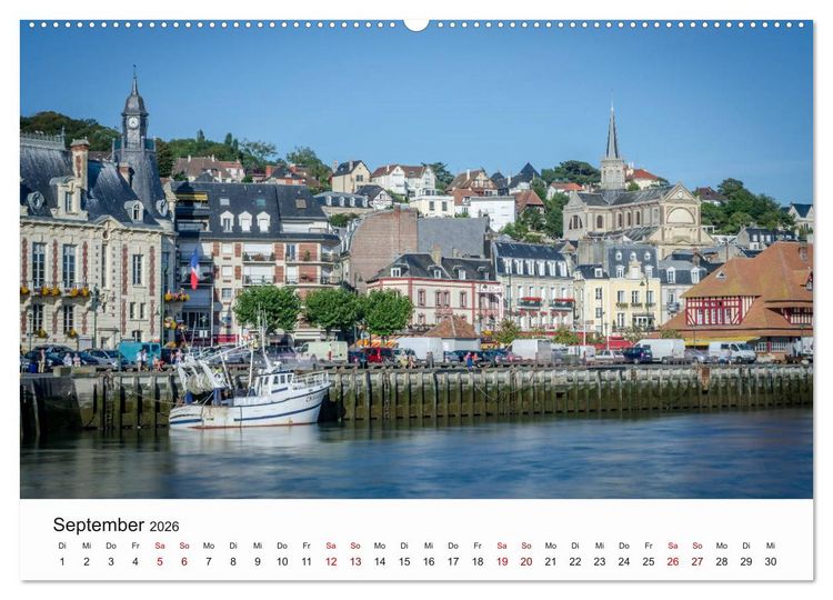 Produktbild: Unterwegs in der Normandie (Wandkalender 2026 DIN A2 quer), CALVENDO Monatskalender
