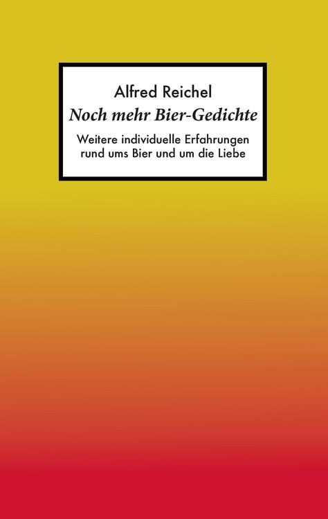 Produktbild: Noch mehr Bier-Gedichte