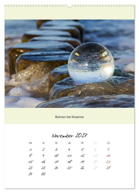 Produktbild: Natur & Glas (hochwertiger Premium Wandkalender 2027 DIN A2 hoch), Kunstdruck in Hochglanz