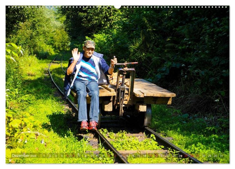 Produktbild: Waldbahnen in Rum&auml;nien - Die letzten Mocanitas (hochwertiger Premium Wandkalender 2026 DIN A2 quer), Kunstdruck in Hochglanz