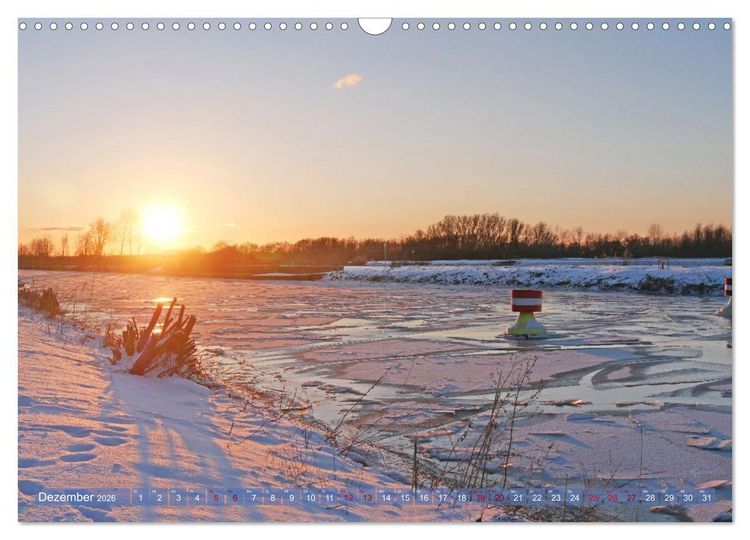 Produktbild: Garbsen, Landschaftsmomente (Wandkalender 2026 DIN A3 quer), CALVENDO Monatskalender