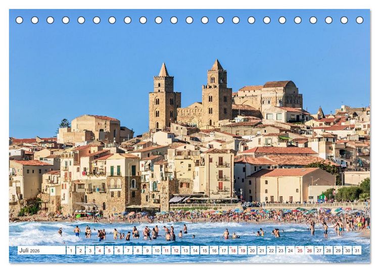 Produktbild: Bella Italia - Eine Reise im Land der Sehnsucht (Tischkalender 2026 DIN A5 quer), CALVENDO Monatskalender