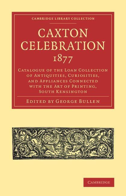 Produktbild: Caxton Celebration, 1877
