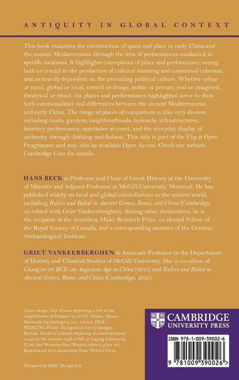 Produktbild: Place and Performance in Ancient Greece, Rome, and China