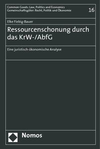 Produktbild: Ressourcenschonung durch das KrW-/AbfG