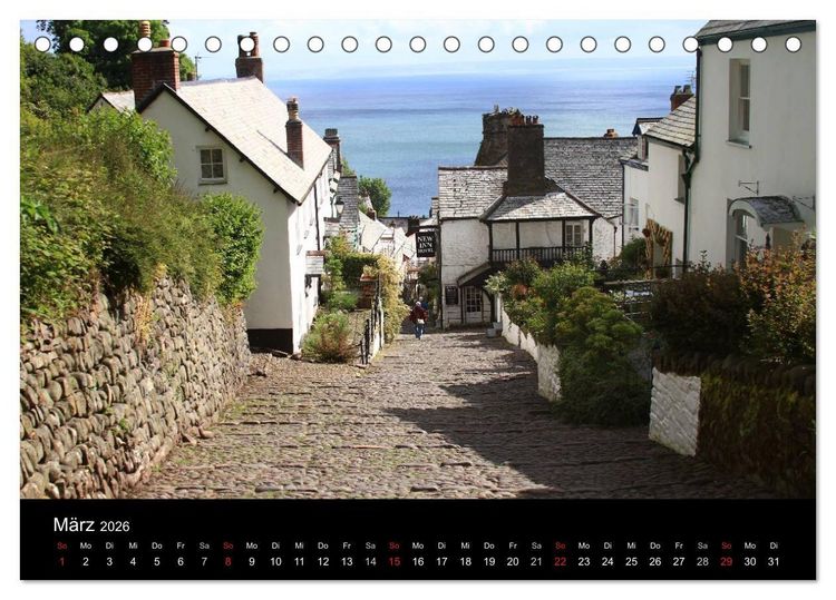 Produktbild: S&uuml;dwestengland (Tischkalender 2026 DIN A5 quer), CALVENDO Monatskalender