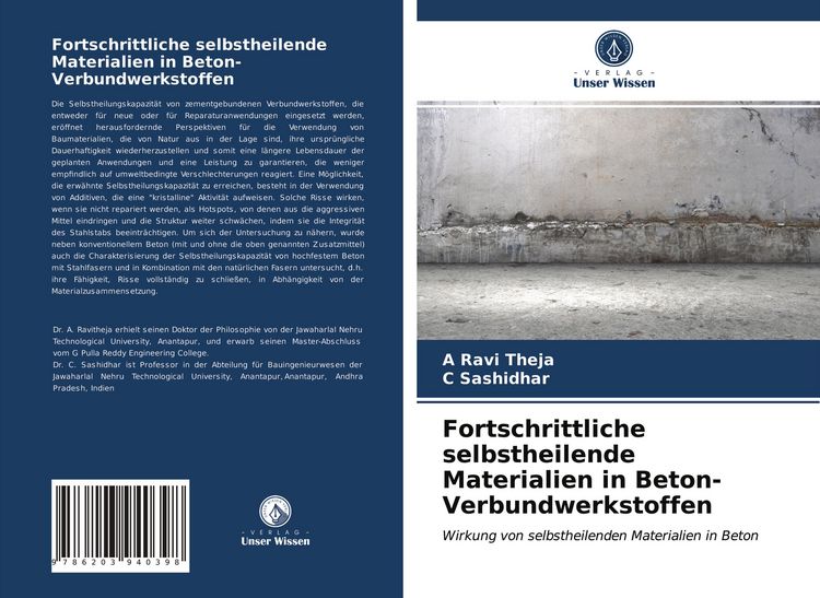 Produktbild: Fortschrittliche selbstheilende Materialien in Beton-Verbundwerkstoffen