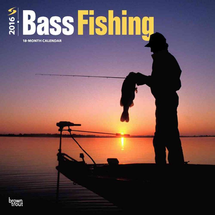 Produktbild: Bass Fishing 2016 - Angeln - 18-Monatskalender