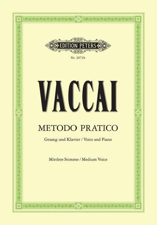 Produktbild: Metodo Pratico di Canto Italiano