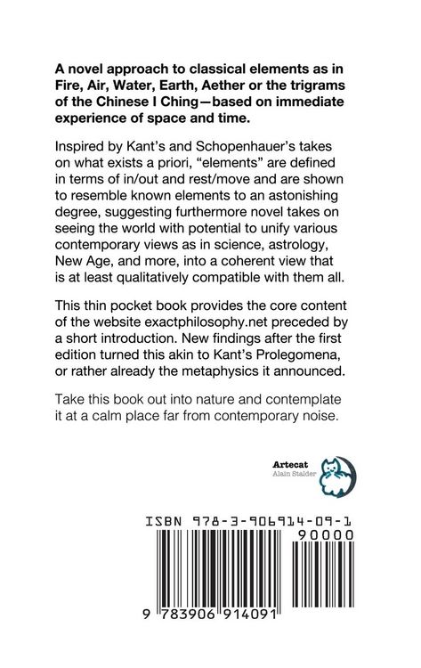 Space, Time, Elements at exactphilosophy.net
