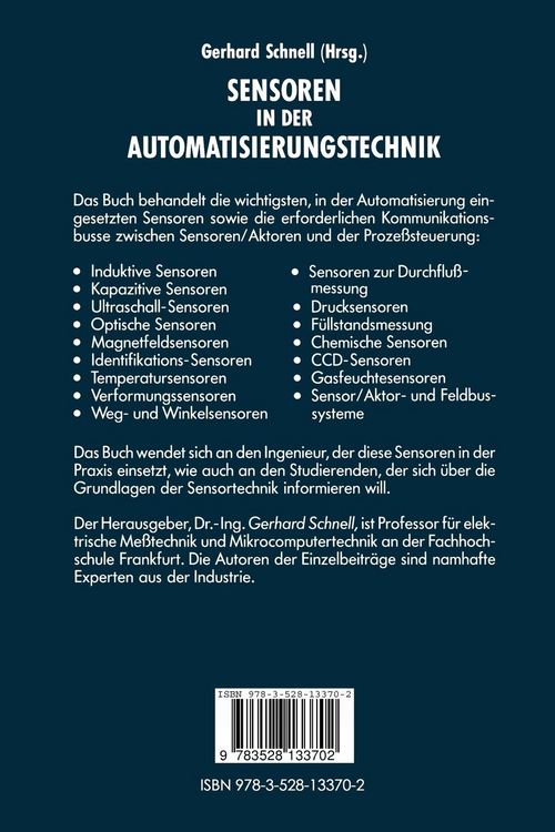 Produktbild: Sensoren in der Automatisierungstechnik