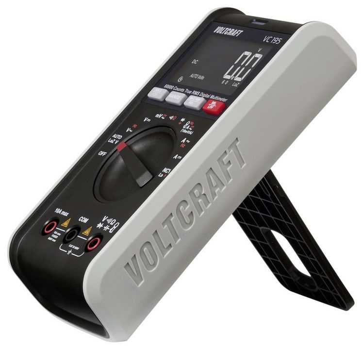 Produktbild: VOLTCRAFT VC195 Hand-Multimeter LoZ TRMS CAT III 600V Anzeige (Counts): 60000