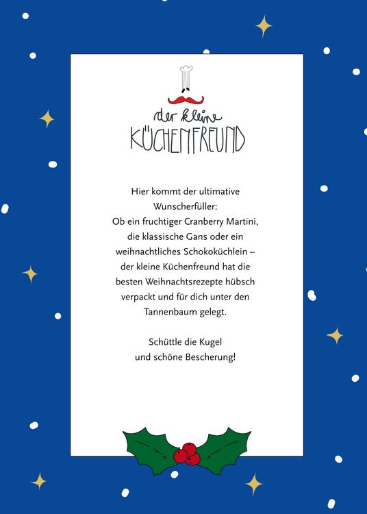 Produktbild: Der kl. K&uuml;chenfreund: W&uuml;nsche werden gar (Weihnachten)