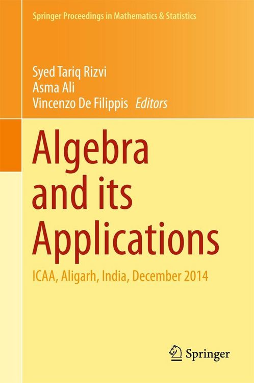 Produktbild: Algebra and its Applications