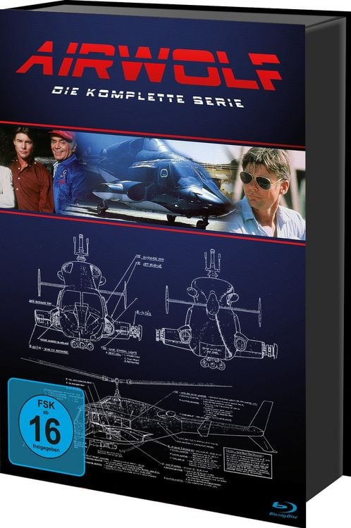 Produktbild: Airwolf - Die komplette Serie (Keepcase) [18 BRs]