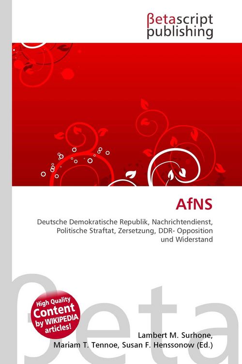 Produktbild: AfNS