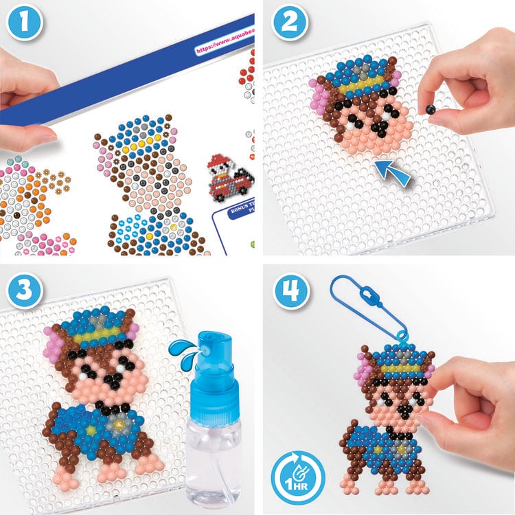 Produktbild: Aquabeads Paw Patrol Schl&uuml;sselanh&auml;nger Bastelset