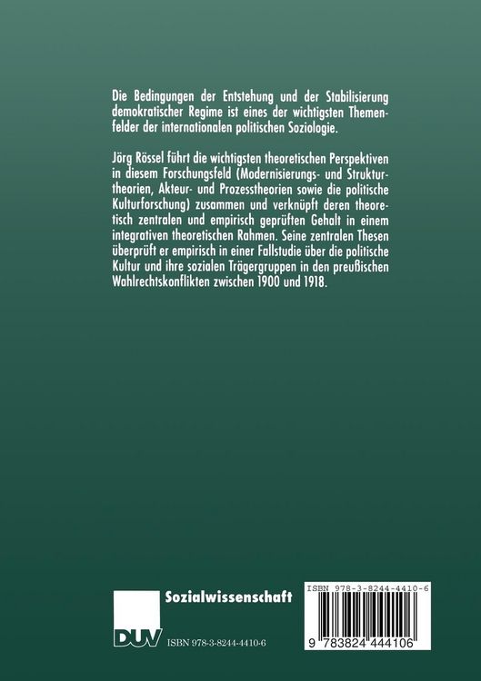 Produktbild: Soziale Mobilisierung und Demokratie