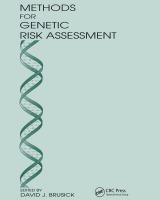 Produktbild: Methods for Genetic Risk Assessment