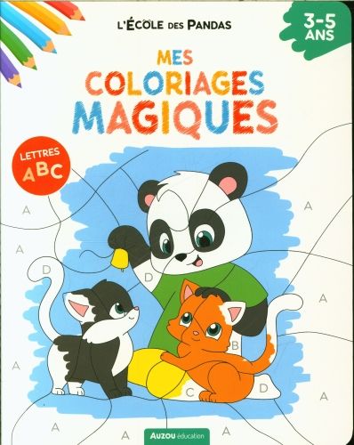 Produktbild: Mes coloriages magiques : les lettres : 3-5 ans